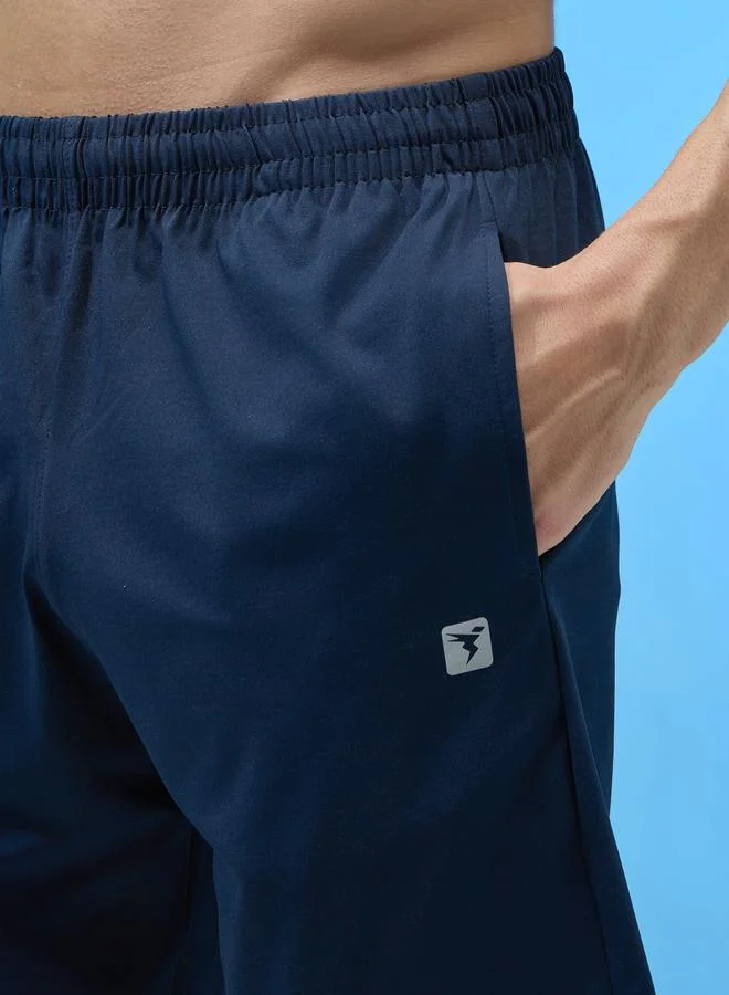 Technosport Men Melange Slim Fit  Sports Shorts with TECHNOLITE